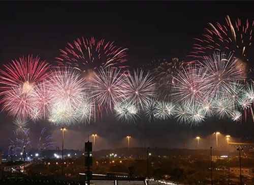 会理市焰火晚会